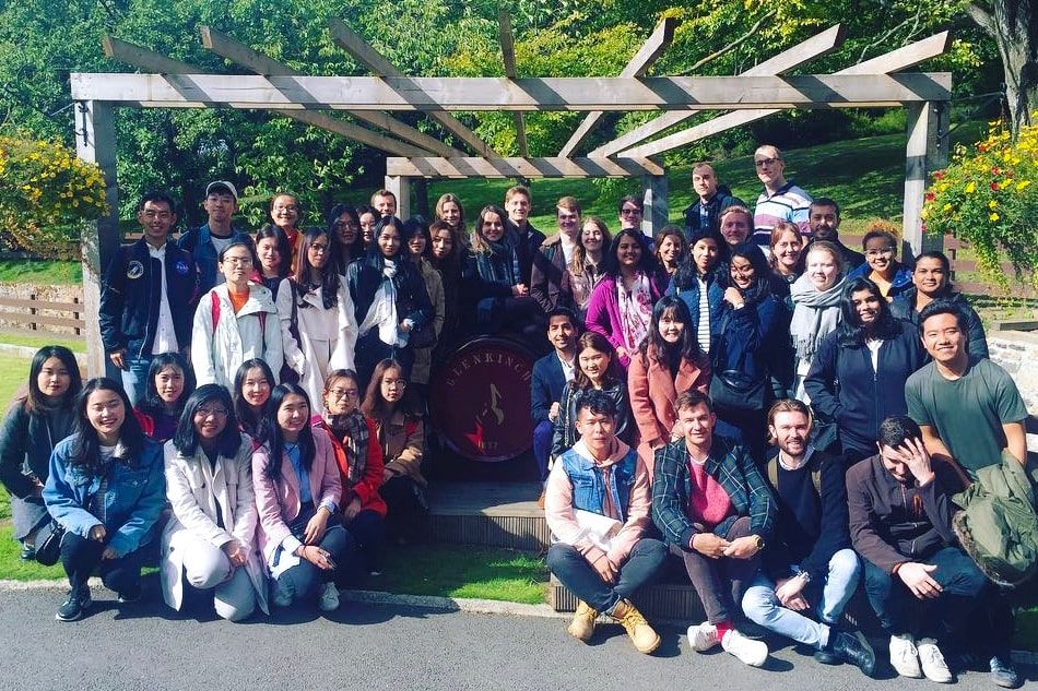 IBEM Students at Glenkinchie