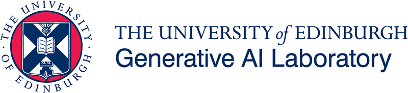 The University of Edinburgh Generative AI Laboratory logo