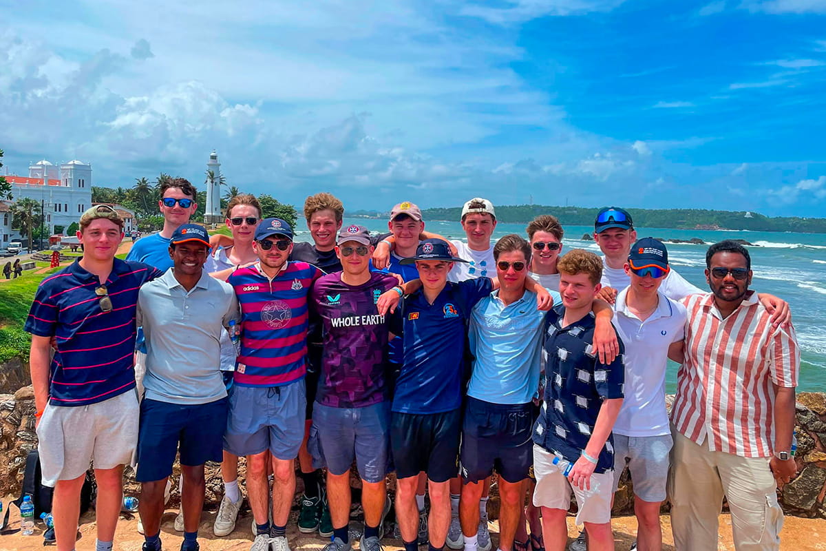 Univdersity of Edinburgh Cricket Team in Sri Lanka