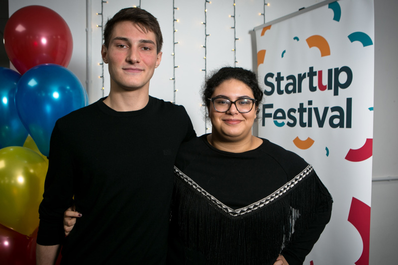 Moritz Müller and Iman Mouloudi of Augment Bionics