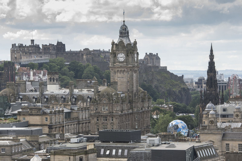 3 things to know before moving to Edinburgh - View of Princes St