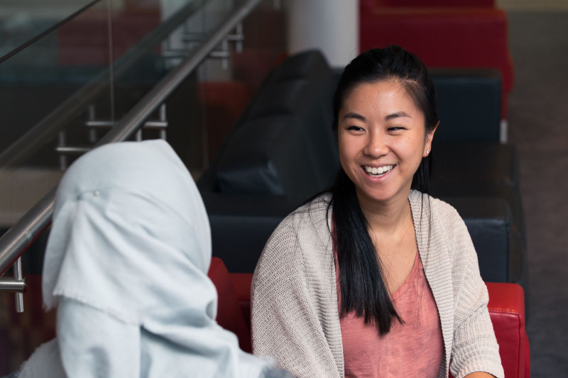 Masters students in the Business School