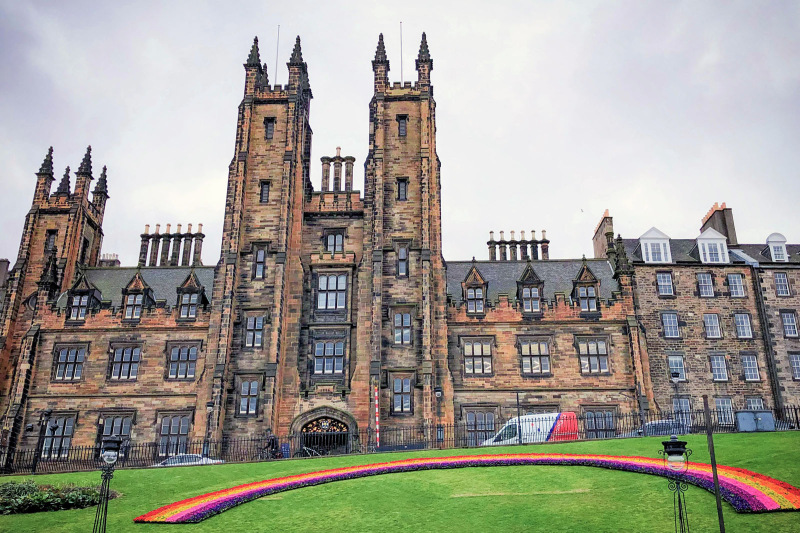  New College building in Edinburgh 