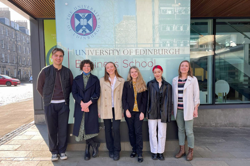 MSc Marketing students partner with Edinburgh Science on school sustainability resources
