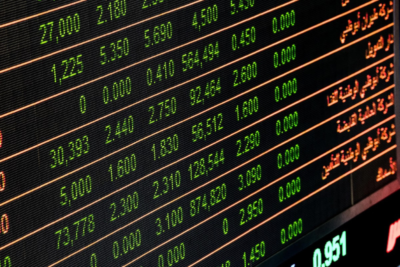 photo of Chinese stock market boards