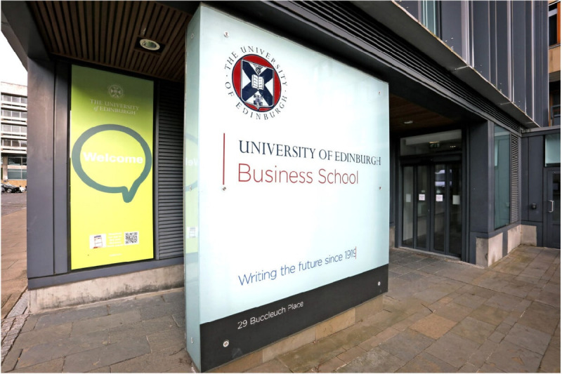 University of Edinburgh Business School entrance