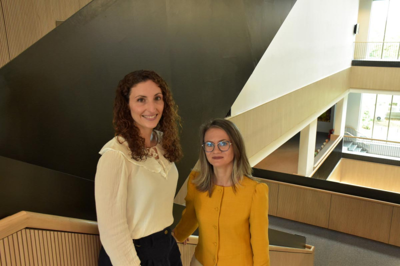 Agnessa Spanellis and Encarni Medina-Lopez