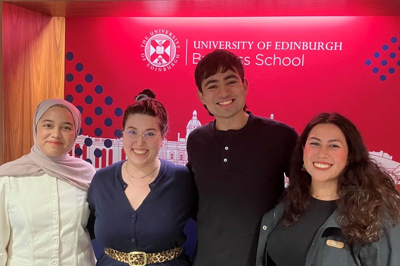 MSc Marketing alumni panellists 