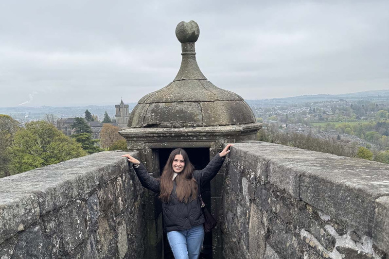 MSc student at Stirling Castle