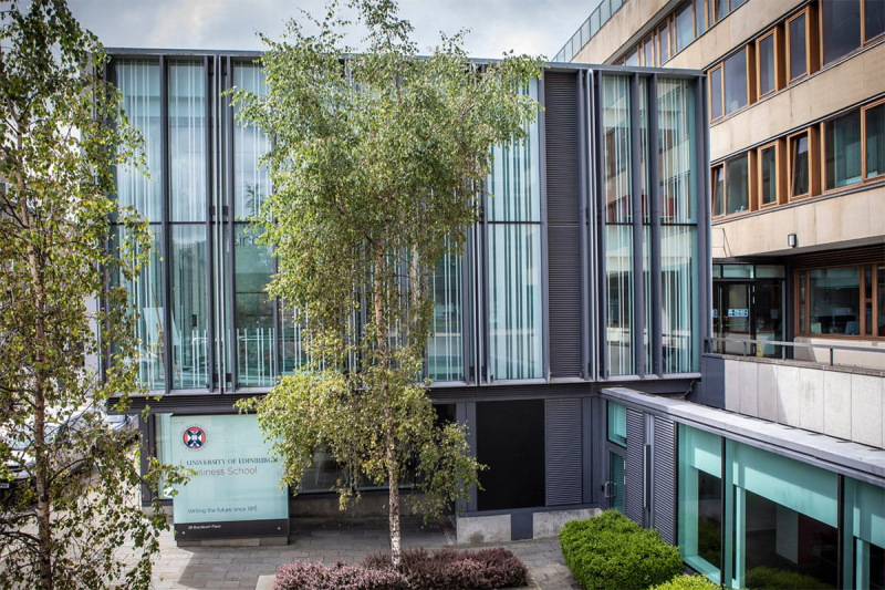 Entrance to the Business School building