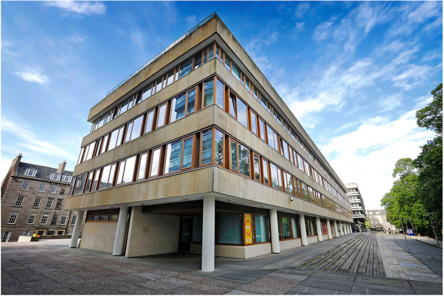 Outside of the Business School building